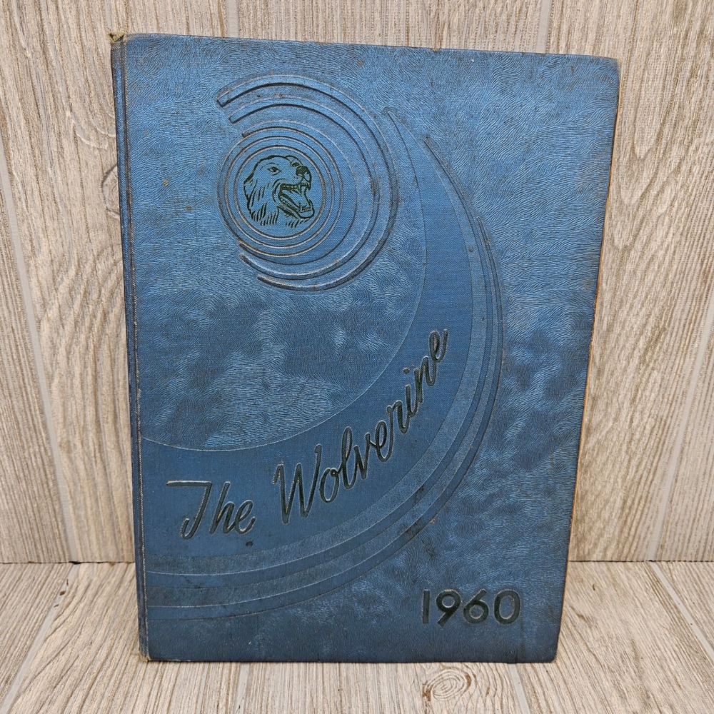 1960 Holdenville High School Oklahoma Yearbook The Wolverine Vintage Annual